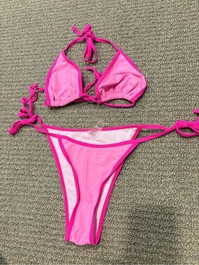 Hot Pink Bikini Set